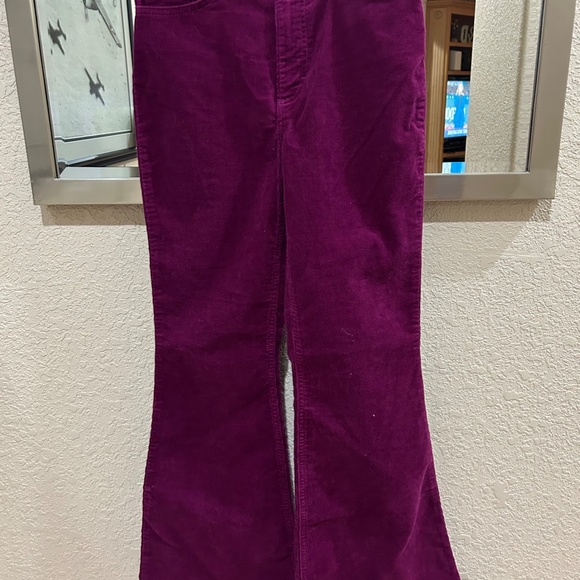 Anthropologie Lee Flare Leg corduroy jeans - Picture 4 of 4